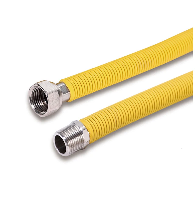 304 газовая труба из нержавеющей стали, гофрированный гибкий газовый шланг, расширяемый для природного газа и воды