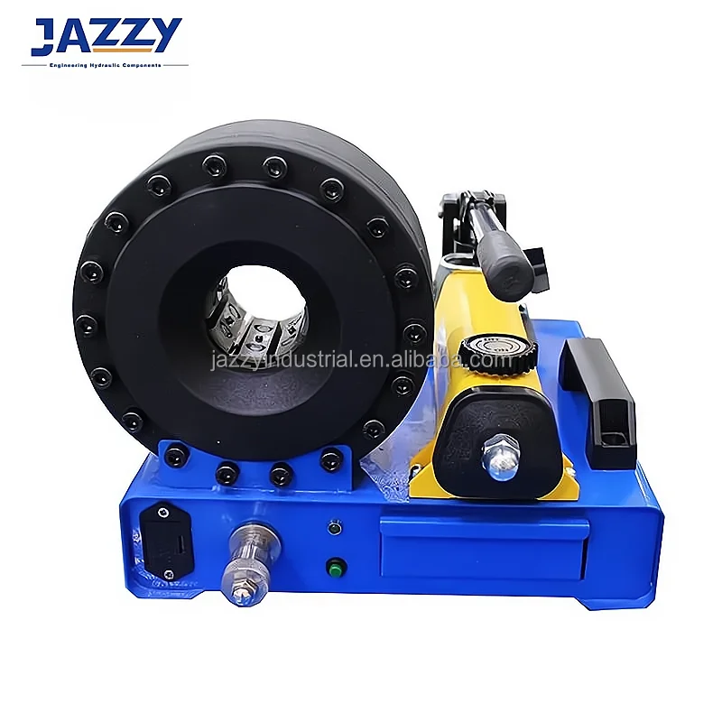 JAZZY Portable Manual Hydraulic Rubber Hose Crimping Machine P16 Small Mini Portable Hose Crimping Machine