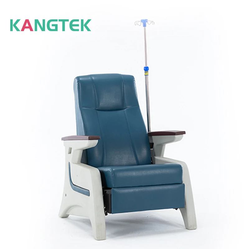 Medical Furniture Patient Stainless Steel Iv Drip Stand Adjustable Chair Hospital Manual Reclining Infusion