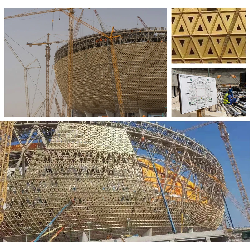 Aluminum Cladding Panel Facade Decorative Perforated Laser Cutting Sheet Carved Screen