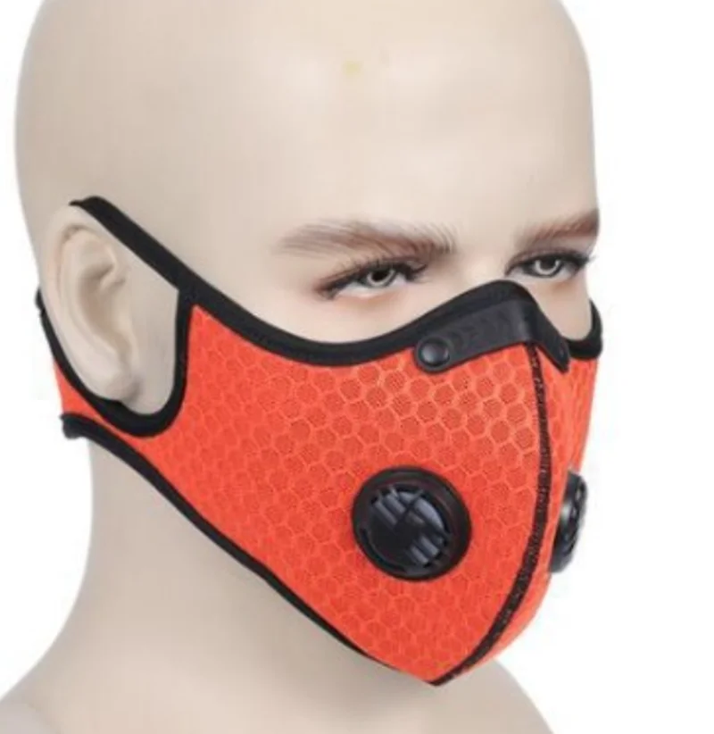 Summer Cycling Face Mask Anti Dust Training Mask Air Filter Sports Bike Bicycle Cycling Ski Mask Face Shield