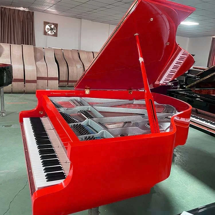 KGC-186 Red 88 key Factory direct Grand piano Mechanical piano Acoustic Piano