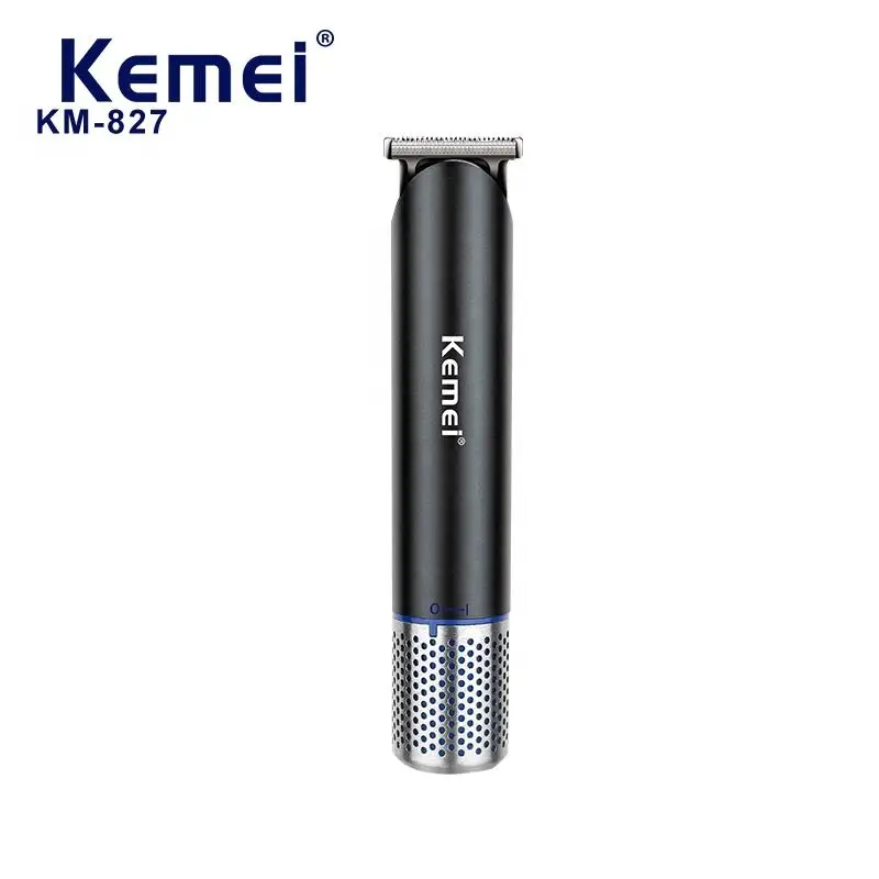 Usb зарядка для волос профессиональная Нейл-арт Краска машинка стрижки Kemei Km-827 большой емкости батарея литиевая новая модель