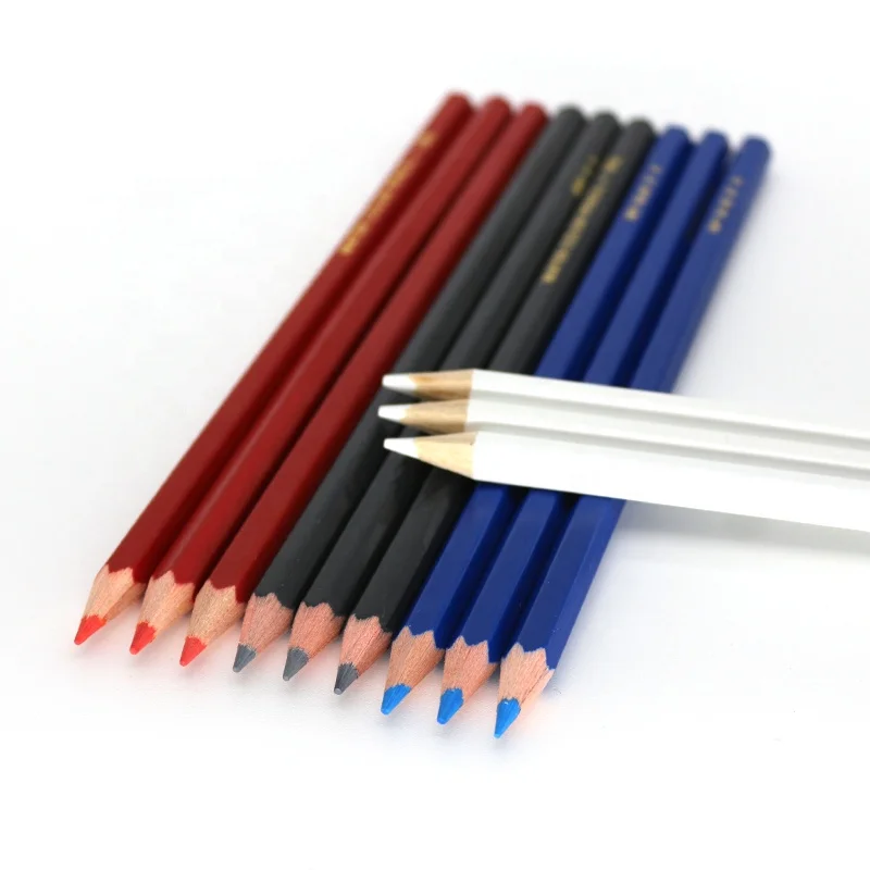  Sewing Industry 4 Colors 12PCs/Box Water Soluble Fabric Pencil