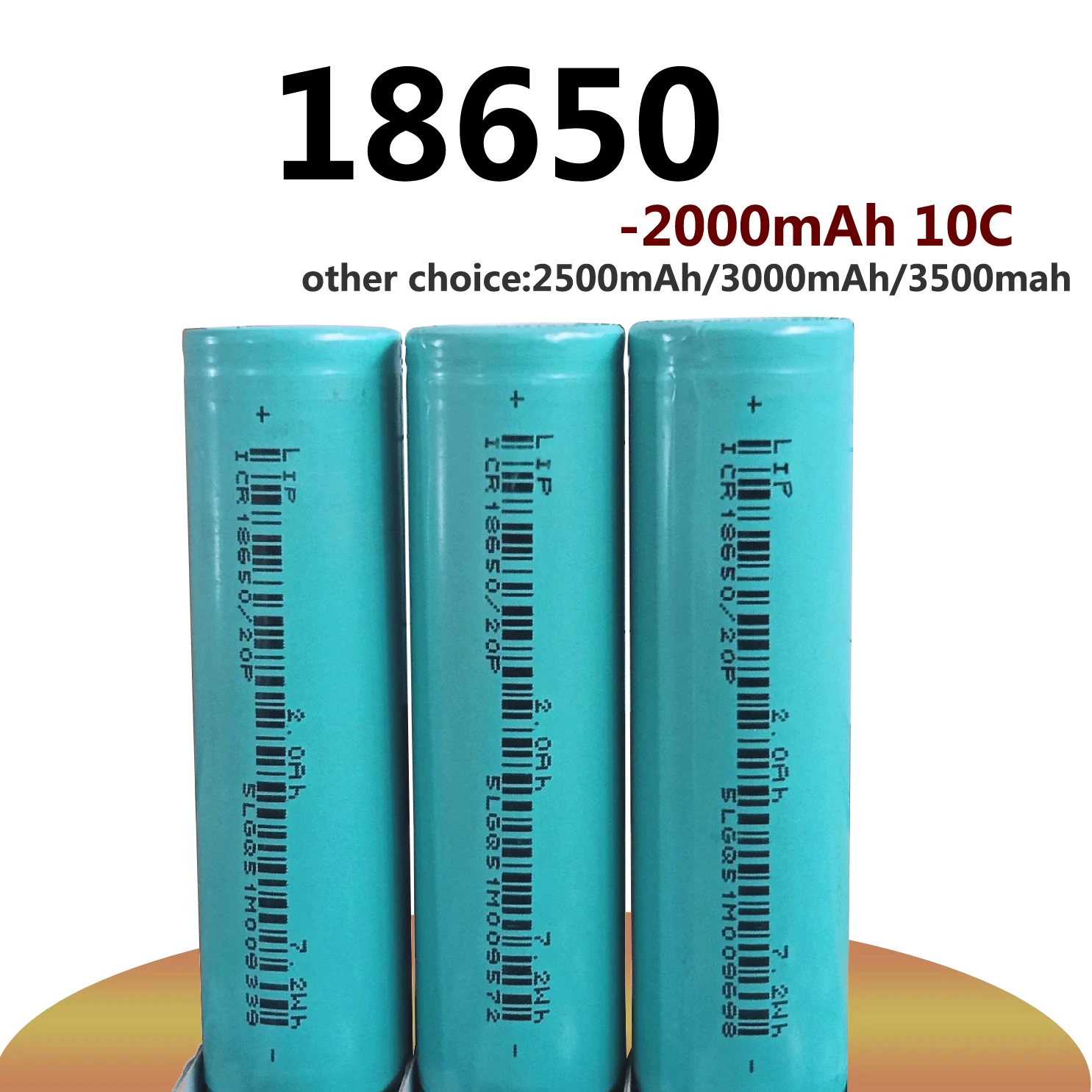 18650 battery original 18650 battery 10c 2000mAh 2500mah 3000mah cylindrical rechargeable cells 18650 lithium ion batteries
