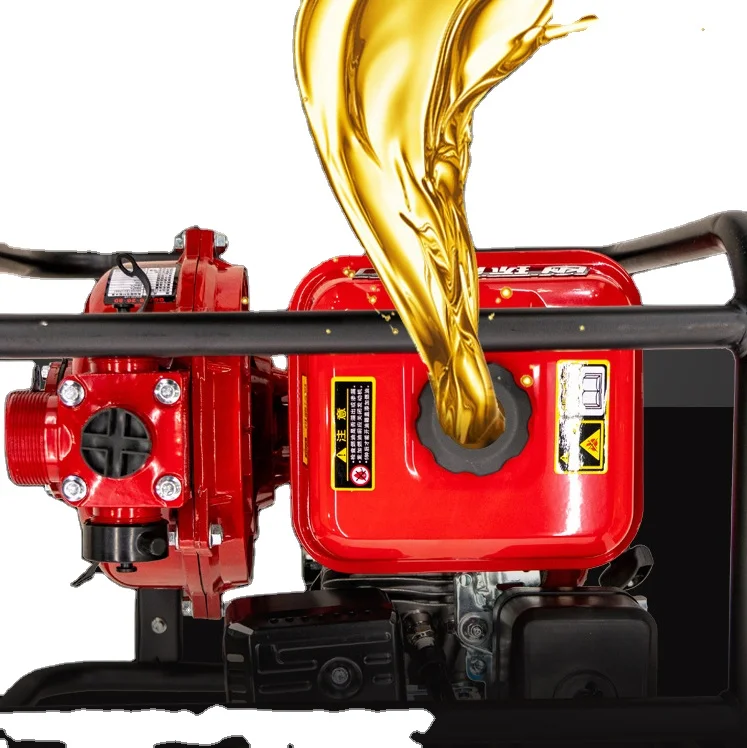 Diesel pumping pump 2/3/4 inch gasoline engine water pumps for irrigation agricultural  high flow high head pumping machine