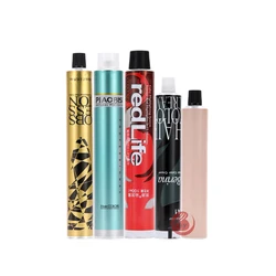 Factory hair color tube aluminum  professional hair color tube roller for packing colors