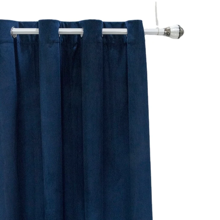 Jacquard Curtain For Living Room Wholesale Premium Patchwork Blackout Velvet Polyester