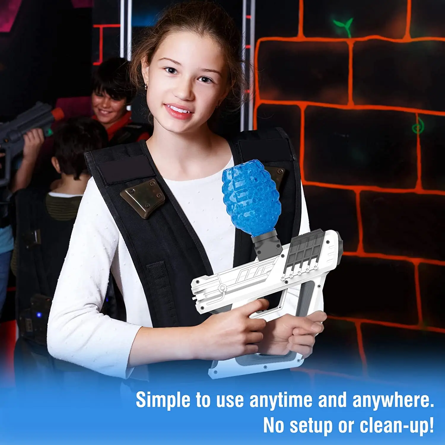 Gel Bullet Toy Gun AK47 M416 Water Gel Splatter Blaster Bolas Electric Orbeezs Gun Pistolas De Hidroge