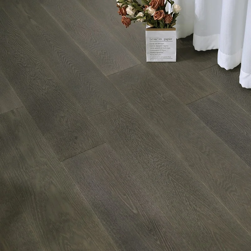 18mm Solid Hardwood Poplar Timber Multi Layer Engineered Wood Flooring for Villa