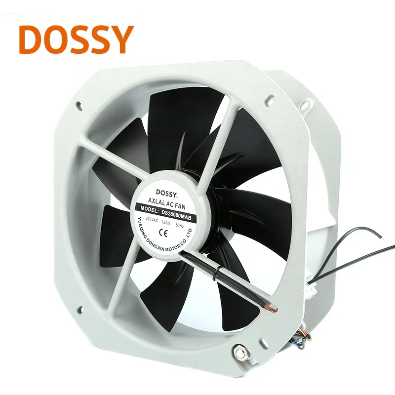 280mm Metal blades axial cooling fan 280*80*80mm DS28083ABHL