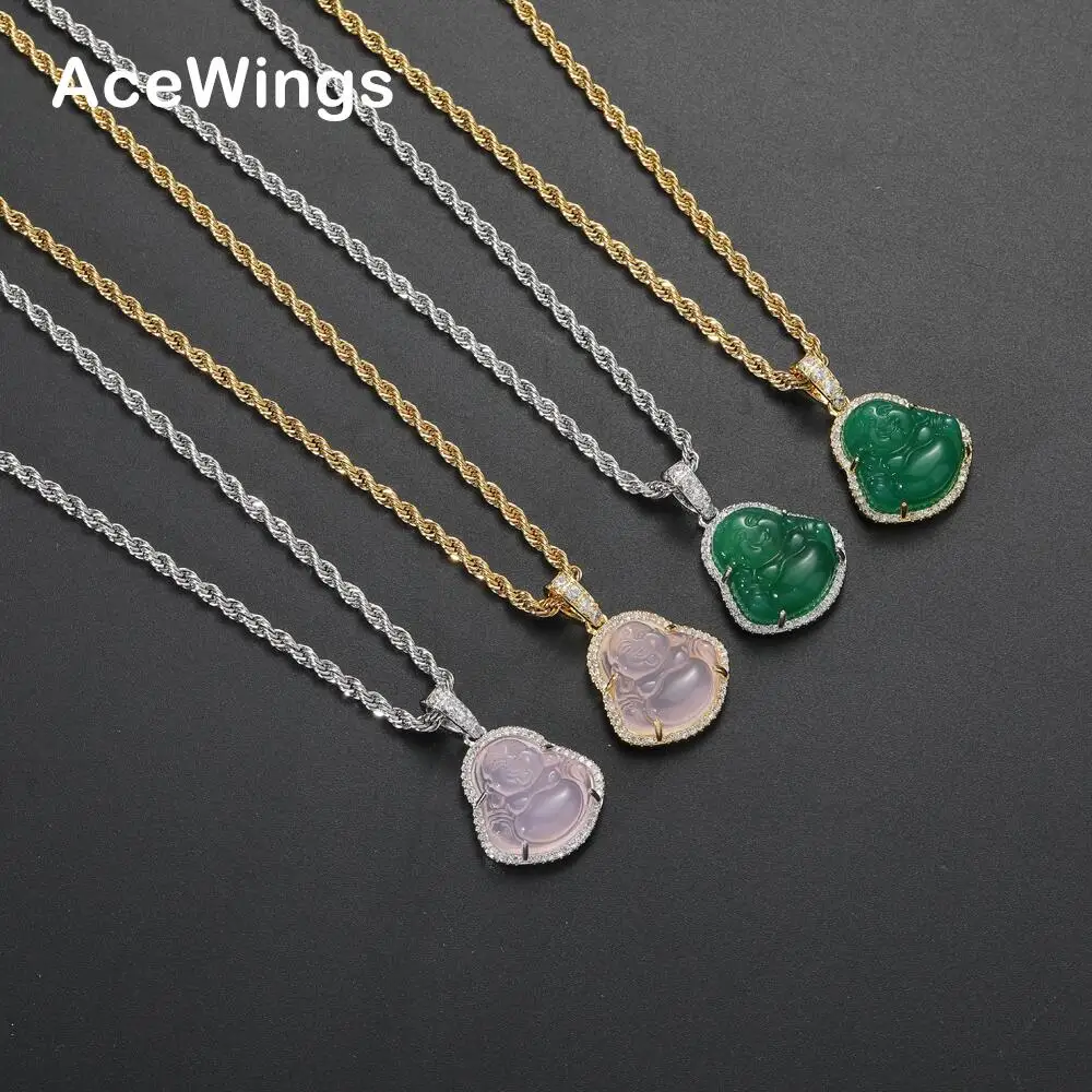 CN412    Bling Bling Brass Setting CZ Hip Hop  Necklace Iced out Jewelry