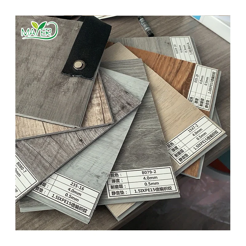 ODM OEM Wholesale abrasion resistance pvc floor tiles vinyl plank luxuriant 4mm 5mm 6mm 7mm 8mm spc hybrid click flooring
