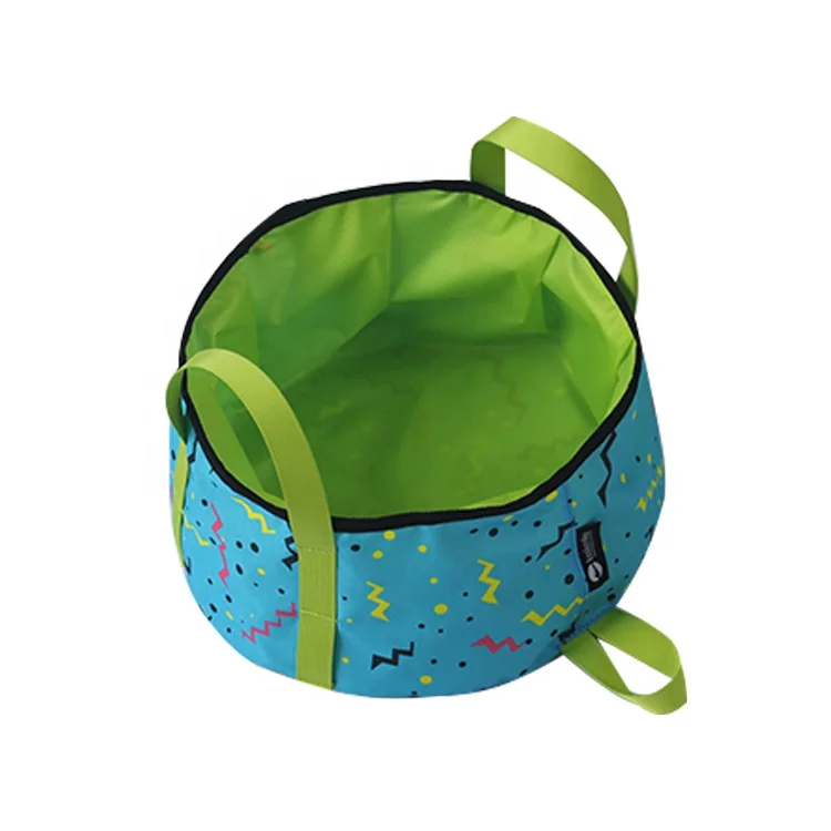 Outdoor Travel Folding Water Basin And Bucket Collapsible Wash Basin Foot Basin