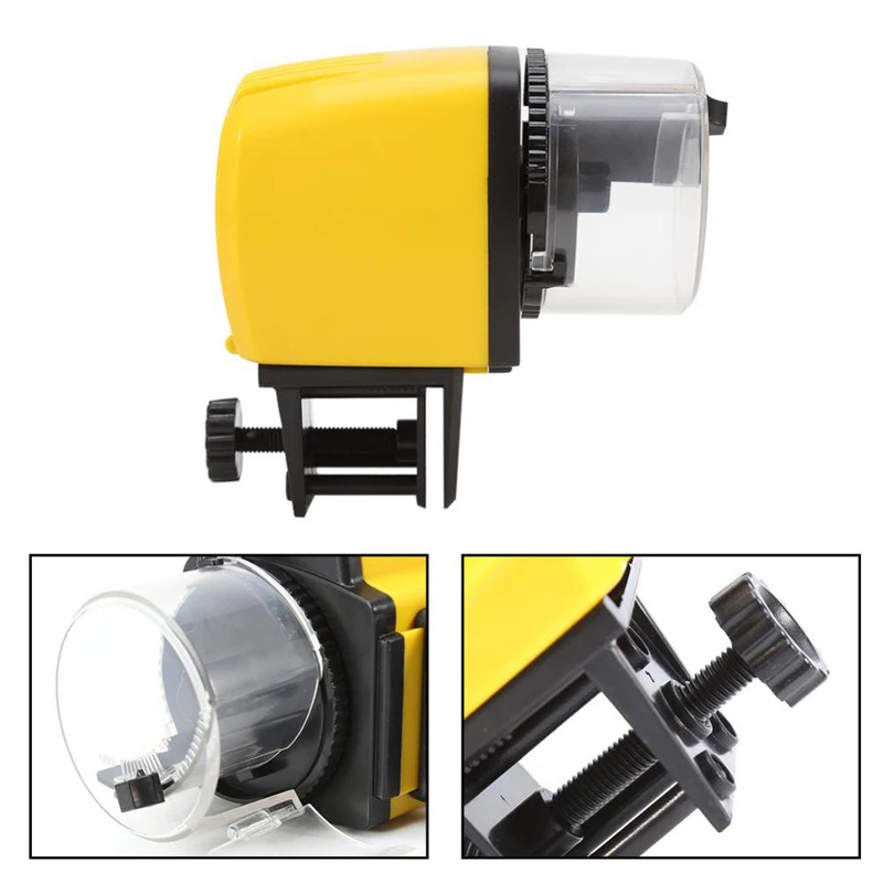 Automatic Auto Aquarium LCD Fish Food Feeder for Fish Tank Food Feeding Electronic Fish Foods Feeder