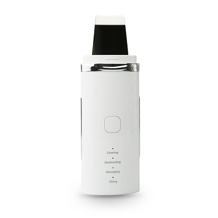 Factory Dropship Ultrasonic Skin Scrubber Face Deep Cleansing Device Facial Care Pore Cleaner