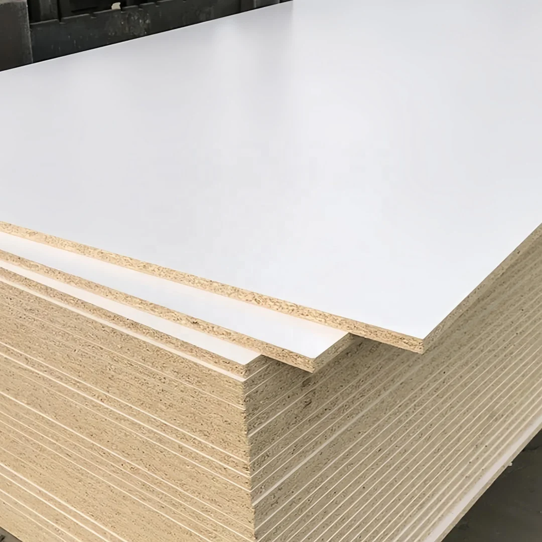 Modern Melamine Faced Chipboard Laminated 4x8 Particle Wooden Plate 18mm 16mm 12mm Flakeboard Chipboard Panel Furniture Cabinet