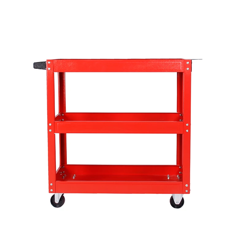 Medical Garage/Workshop Car Repair Tool Storage Trolley Red