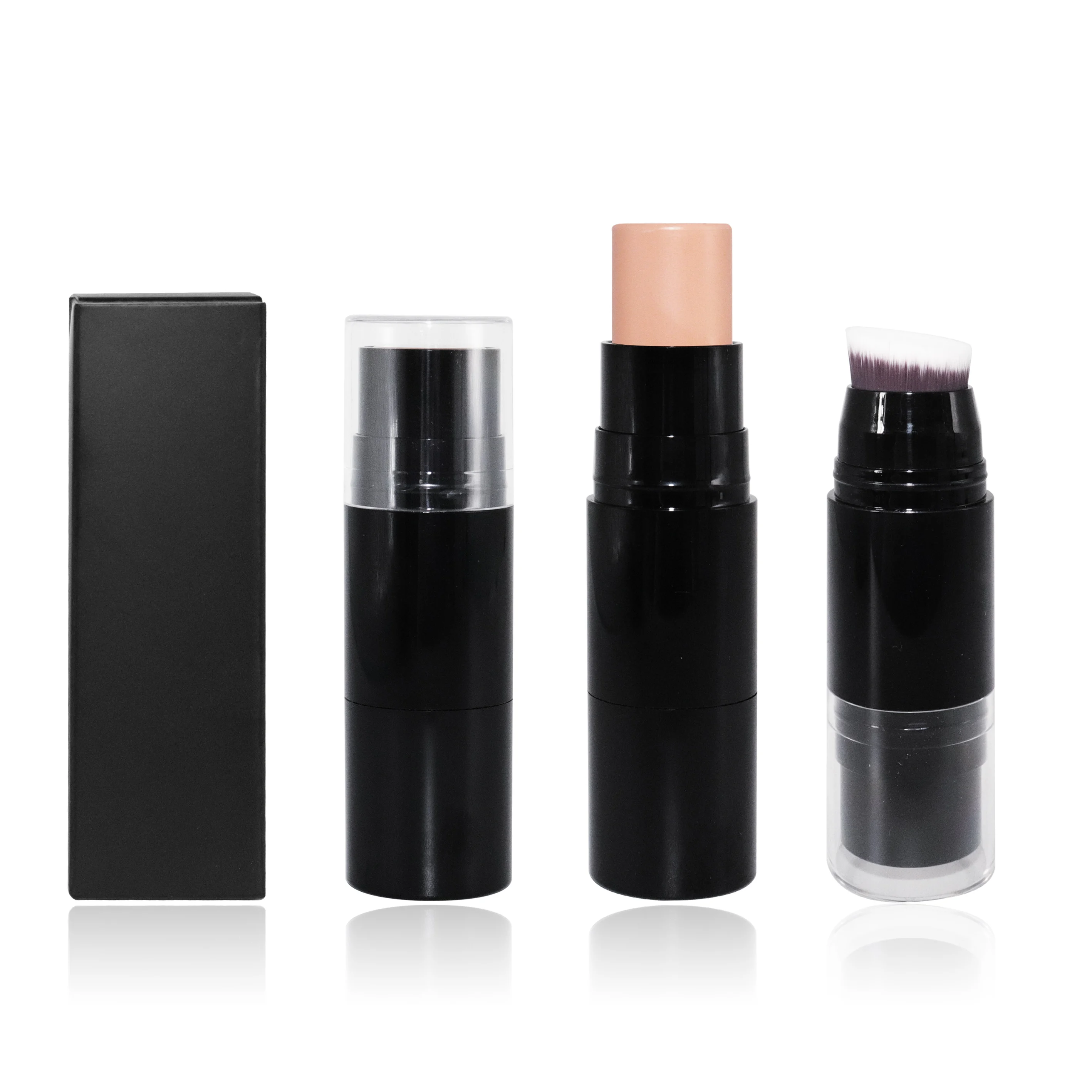 Private label makeup foundation stick custom cosmetics waterproof contour and concealer stick