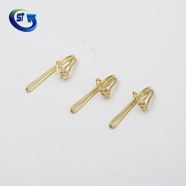 Украшение дома плакированный железом металлическое занавесное pin крюк драперовочных