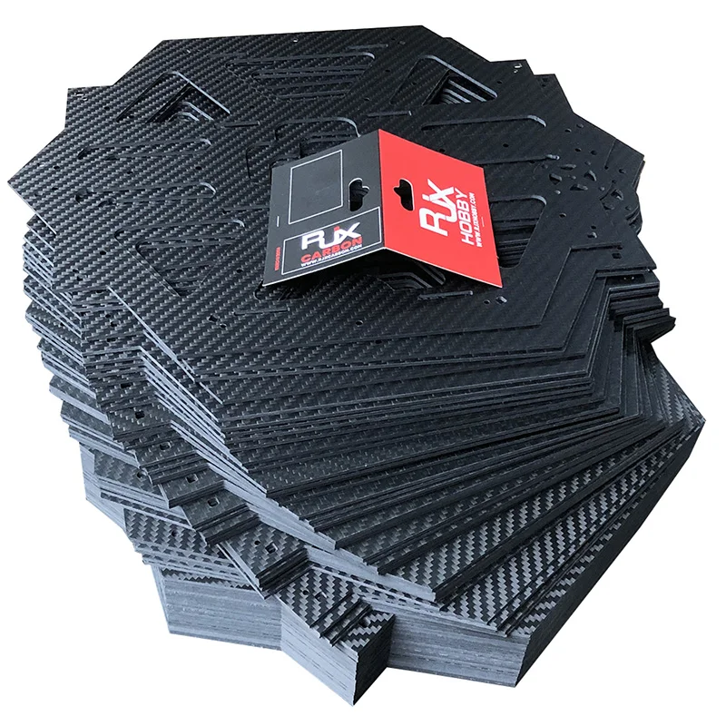 FPV Racing Drone Frame Kit Carbon Fiber Quadcopter Frame cnc 3k Carbon Fiber Sheet