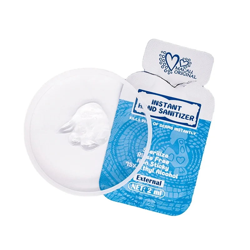 Оптовая продажа мешков Гель Саше мини пакет дезинфицирующее средство для рук Карманный Бестселлер частный ярлык отель дома бесплатно индивидуальные мыло для рук