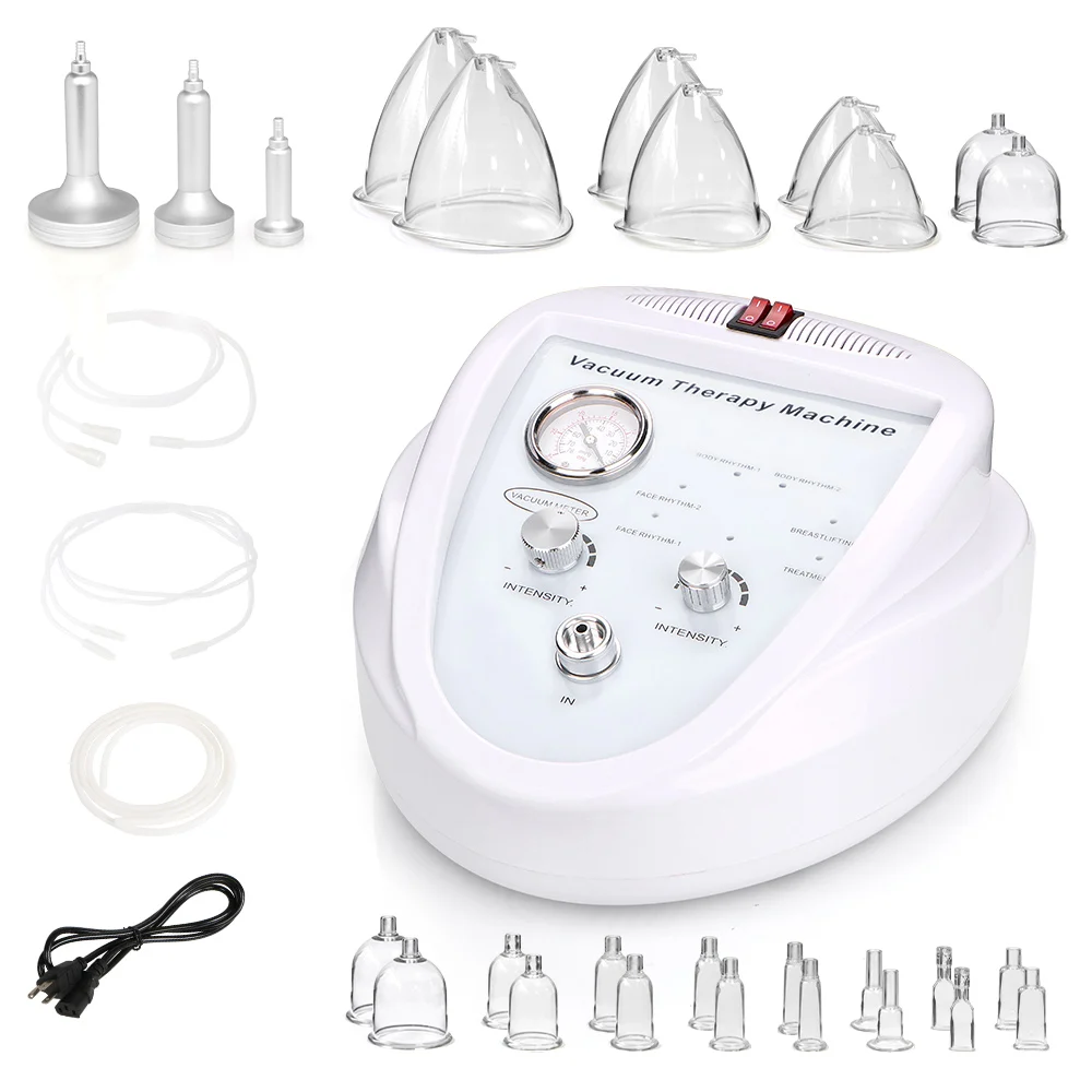 Hot sale New Vacuum Therapy electric breast massage enlarge Lymph Drainage Breast Care Lifting Machine Beauty Device