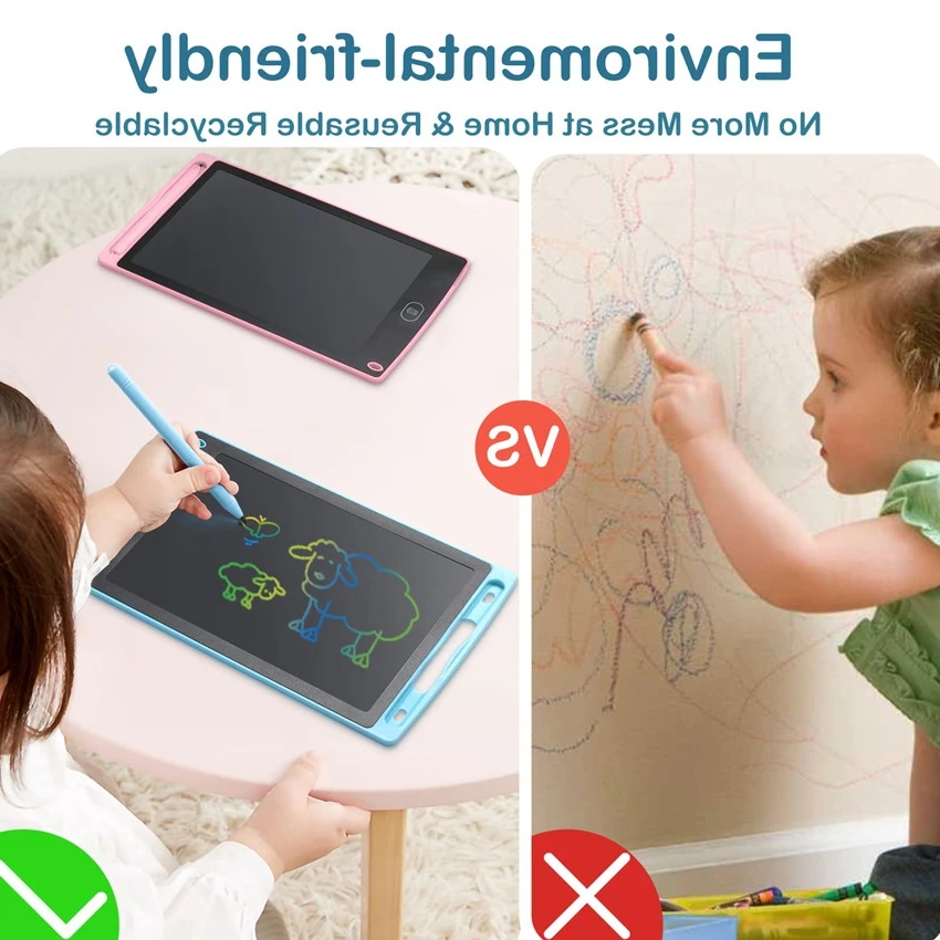 8.5 10 inches Writing Board Drawing LCD Screen Tablet Digital Graphic Tablets Electronic Handwriting Magic Pad for Kids