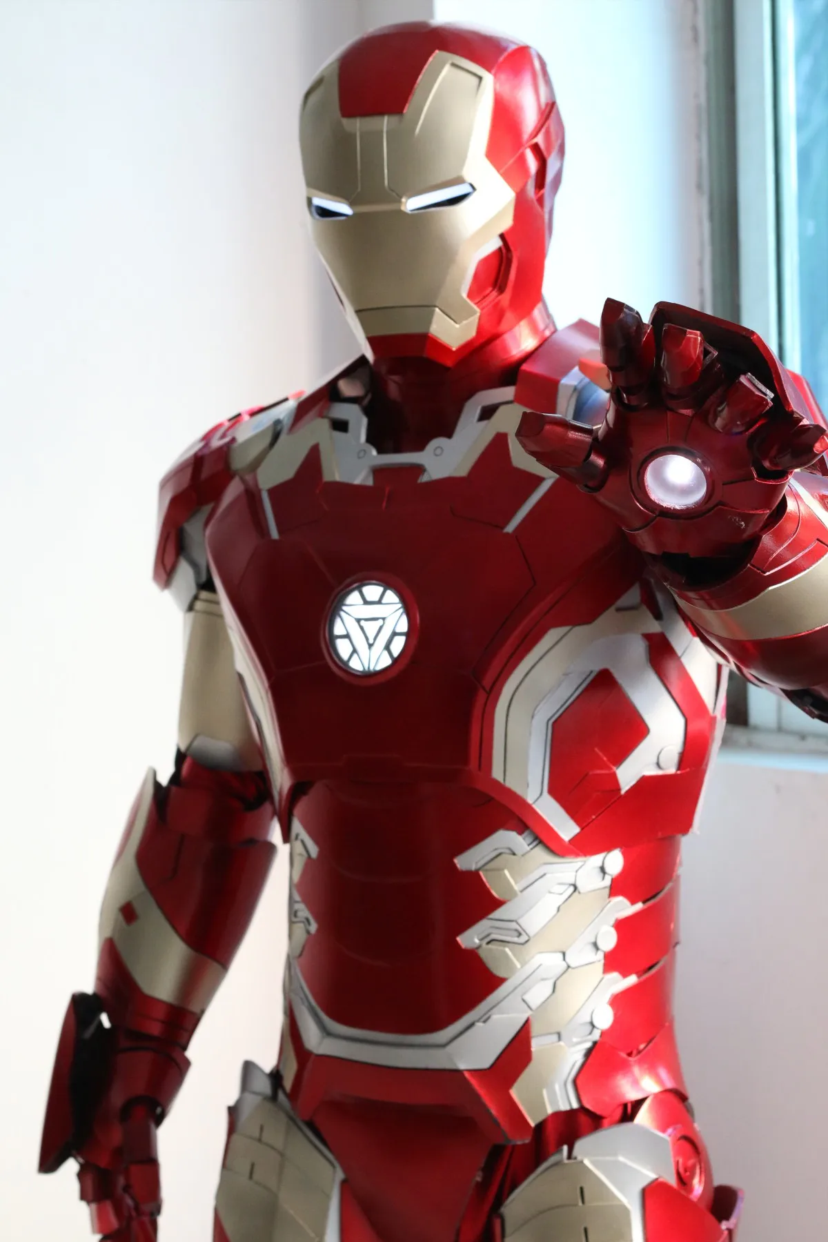  MK43 супергерой Marvel Косплей Железный человек костюм на