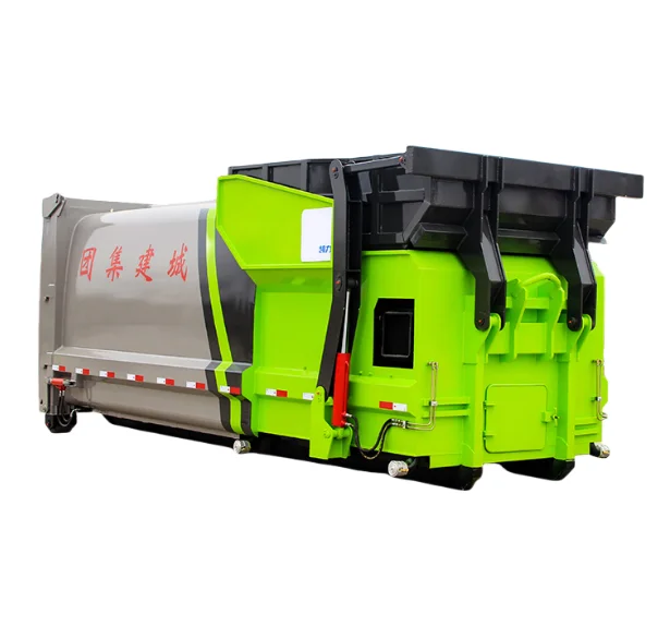 8-20m3 Mobile Compactor Garbage Transfer Station Garbage Box for Sale