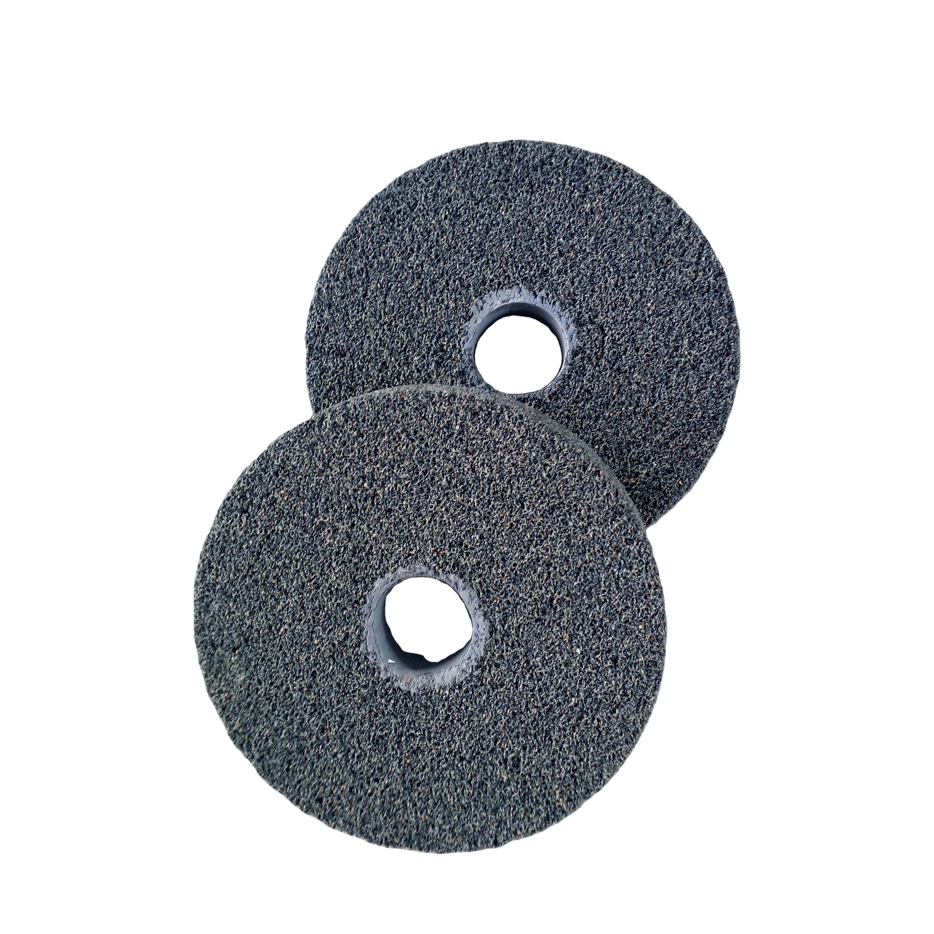 Abrasive Vitrified Ceramic Stone Aluminum Oxide Corundum Green Silicon Carbide Surface Bench Grinding Wheel for Cast Iron