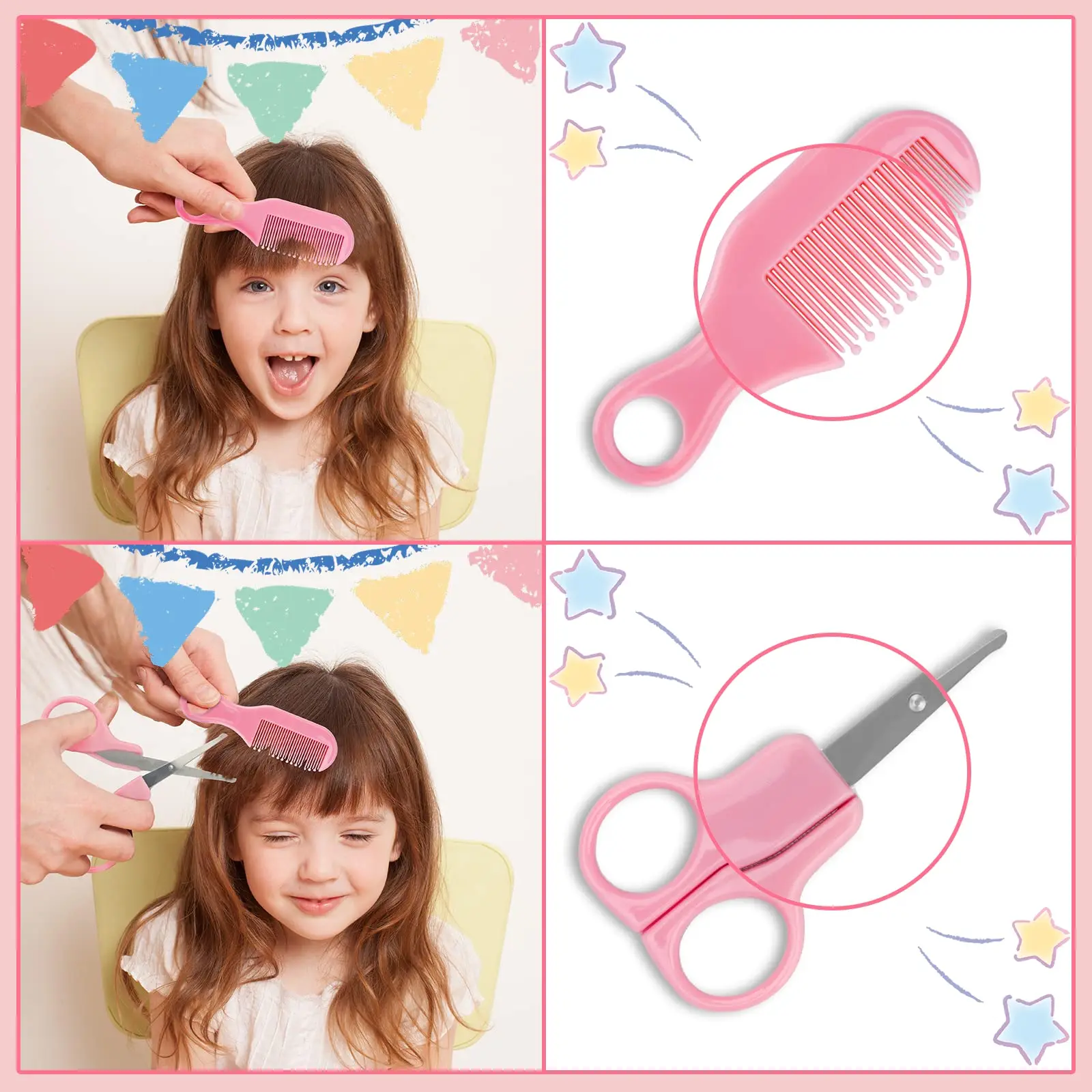 High Quality Safety baby nail clippers Accessory Kit Set Thermometer Nasal Aspirator Care Newborn baby care kit