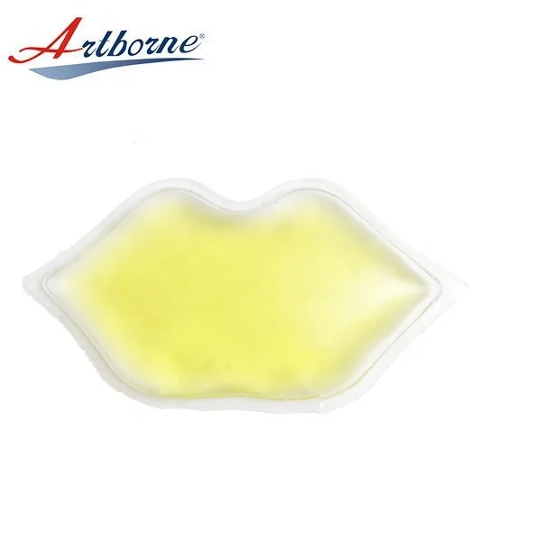 Eco-friendly Gel Lip Shaped Ice Pack for Beauty Care Clinic and Salons Lip Ice Pack Hot & Cold Therapy Lip Ice Pack