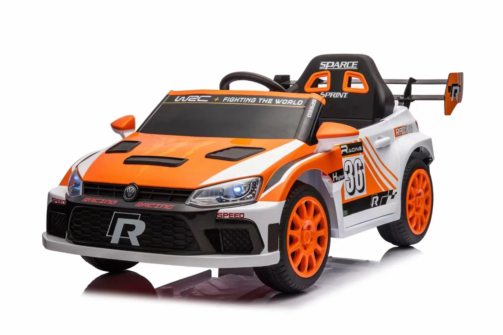 High Quality 12v Batteries Two Seat Electric Car / Baby Ride On Toys Car / Kids Electric Off-road Car Suv With Safety Belt