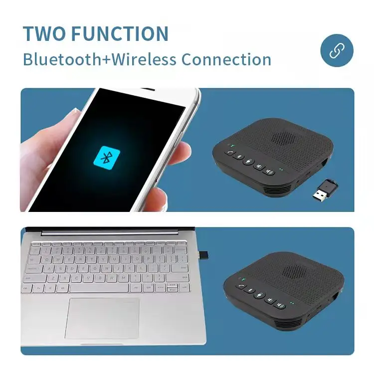 T20 Best Conference Room Combo=Wireless Blue tooth Microphone+HD1080P PTZ Camera USB2.0 Video Conference Camera System