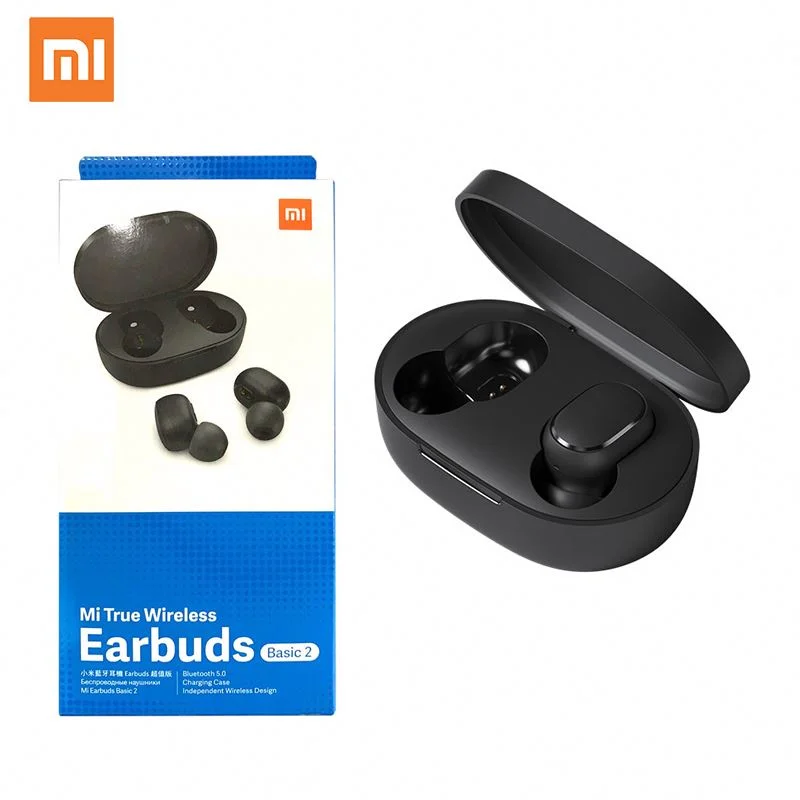 
Hotsell Global Mi True Earbuds 2 Wireless Earphones In-Ear Stereo Bass Headphones with microphone Earbuds basic 2 