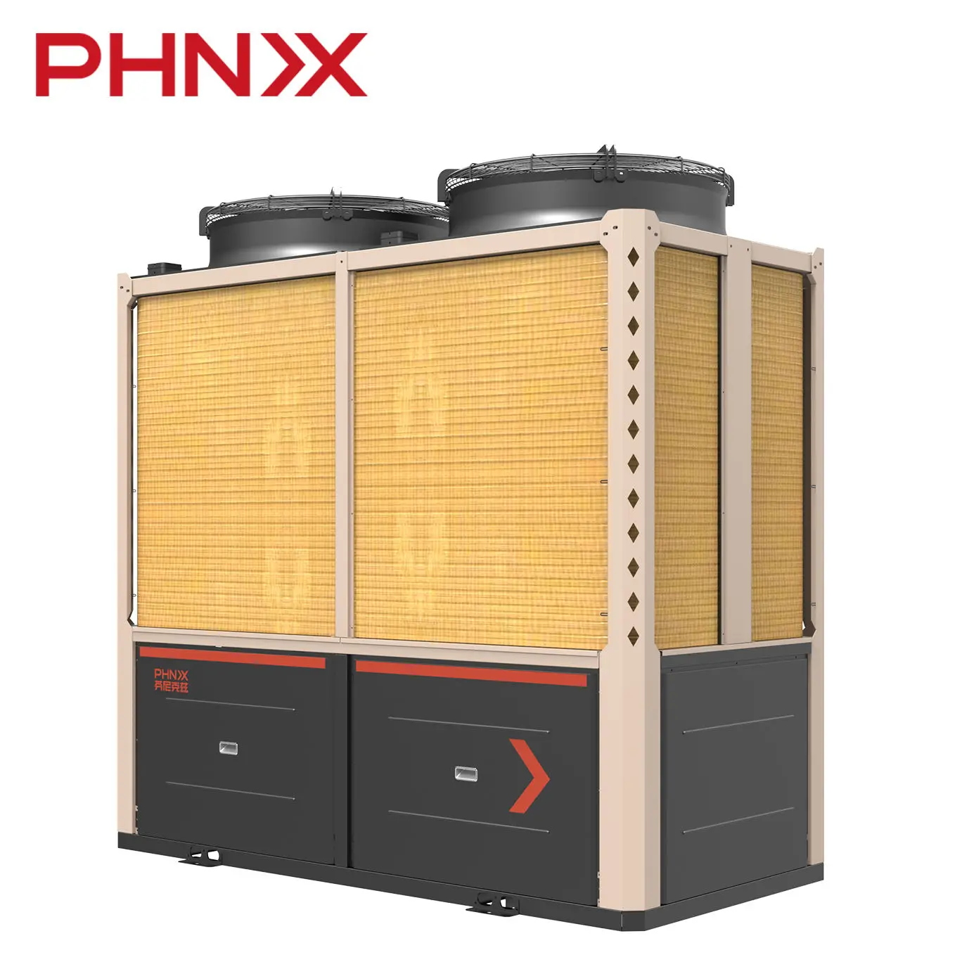 Phnix Commercial Smart Inverter Air Source Heat Pump Monoblock Heating Cooling System All In One Heat Pump