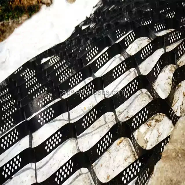 Smooth HDPE Geocell for Outdoor Slope Stabilization Retaining Wall Competitive Price