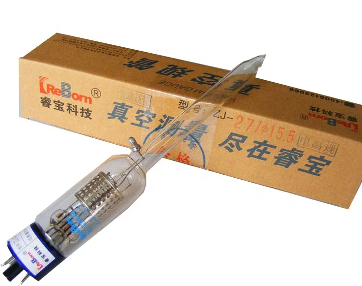 China Chengdu Reborn ZJ-27 thermal vacuum gauge tube for vacuum metalizing machine/ZJ-27 CF35 /KF40 gauge tube