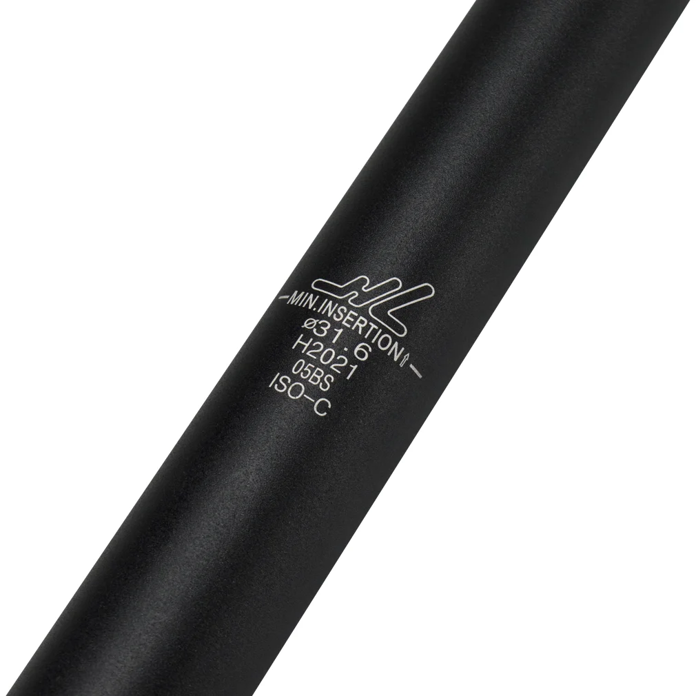 Bicycle shock absorber seatpost 27.2/31.6 x 350mm aluminum alloy bicycle seatpost, ZOOM black/red seatpost