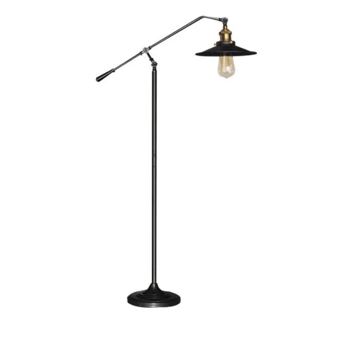 Vintage Iron Hotel Floor Lamp