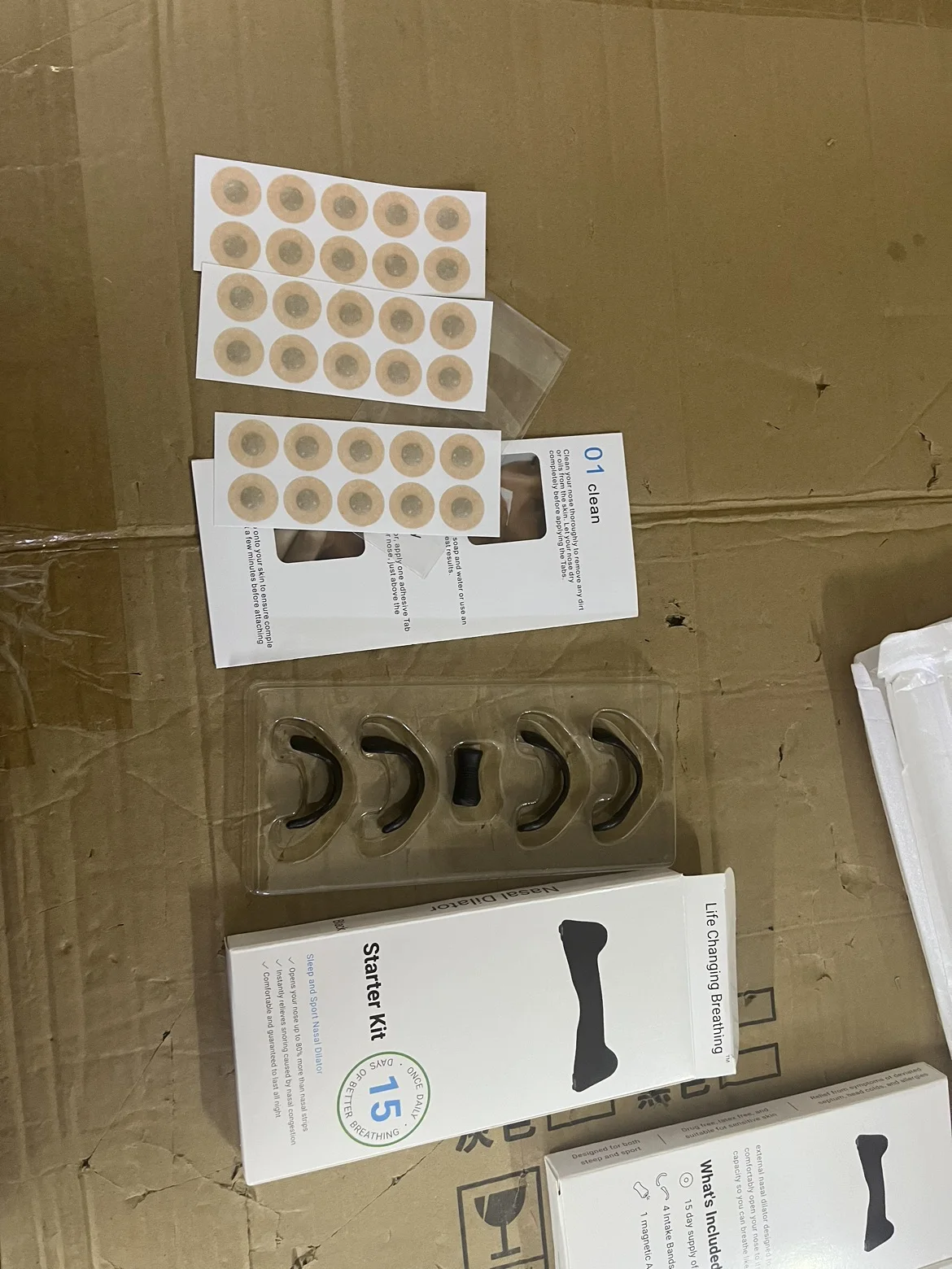 Factory Oem Extra Strength Boost Oxygen Improve Sleep Anti-snoring Breathing Magnet Nose Magnetic Nasal Strips