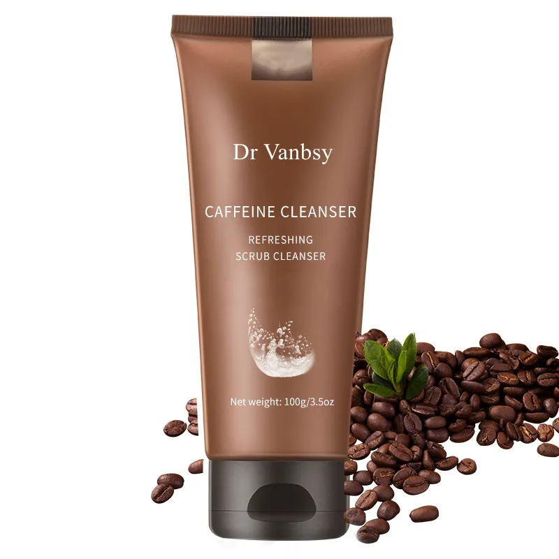 Trending Products 2024 New Arrivals Private Label Beauty Organic Skin Care Products Coffee Extract Facial Cleanser For Women