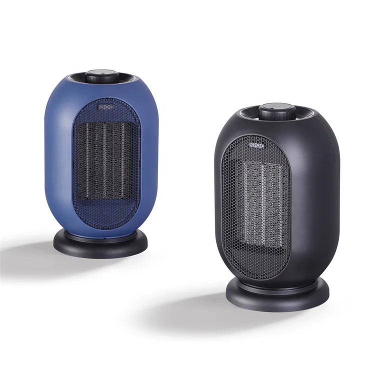 Flame Retardant Material Fast Heating Mini Ceramic Bladeless Hot Cool Heater Fan