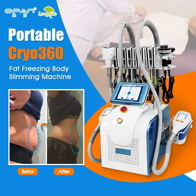 OFAN Beauty Machine fat freezing fat Reducing  Cellulite removal Slimming vacuum cavitation system