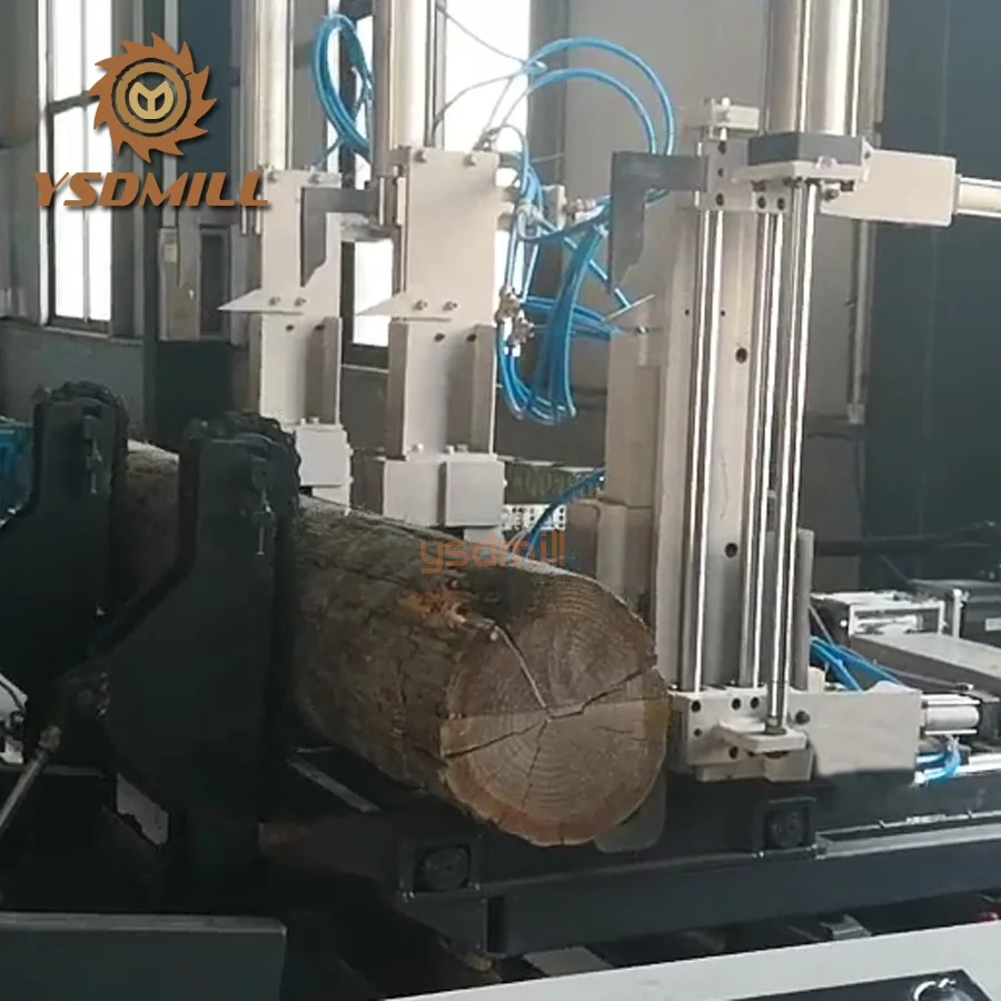 YSDMILL CNC Band Saw for Log cutting, can handle up tp 600mm diameter logs