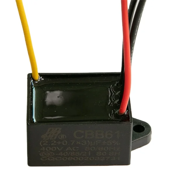 New Product capacitor inverter Motor CBB61 epcos power capacitor for Water heater fan