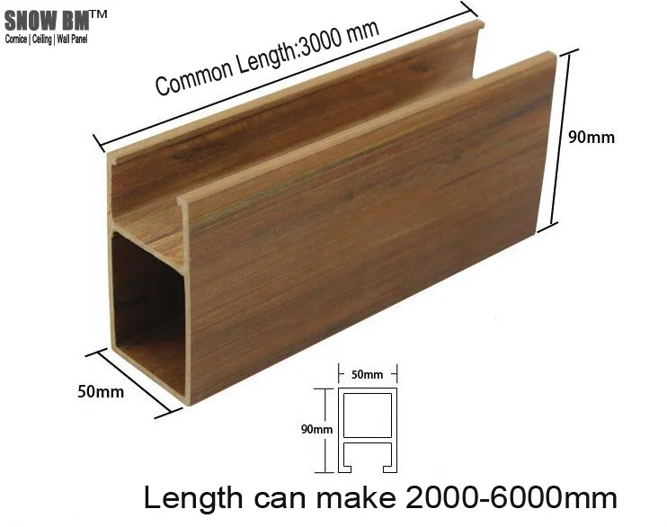 WPC  Acoustic Ceiling Suspended False Ceiling Board for Interior usage