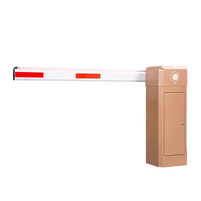 Higher Stability DC24V Variable-Frequency 90 degree Folding Boom Barrier Gate for Car Park Basement