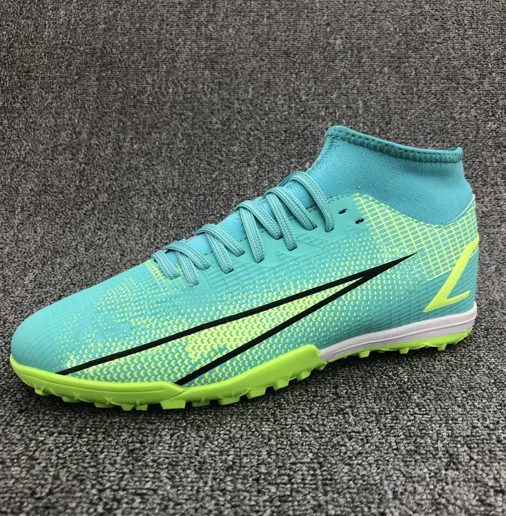Mammon Woven Mesh Rubber Sole Fg Mesh Upper Soccer Shoes Boxing Cr7 Football Boots Shoes